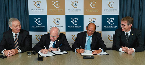 Ramsay Centre and The University of Queensland sign Memorandum of Understanding