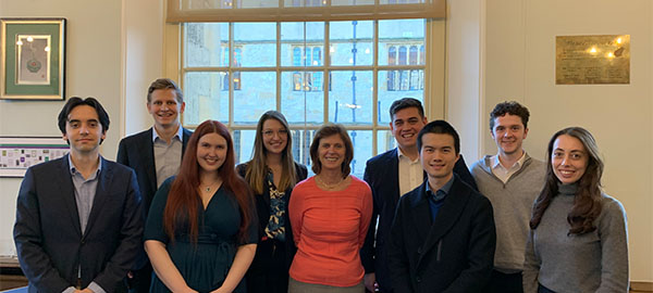 Oxford Vice-Chancellor hosts Ramsay Postgraduate Scholars