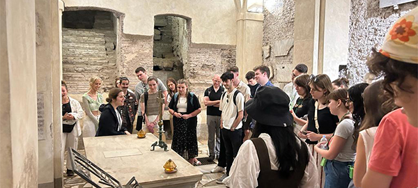 Rome study tour: UOW students experience birthplace of Western Civilisation